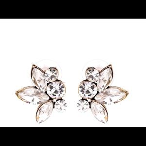 NIB Stunning Rhinestone Bridal Earrings